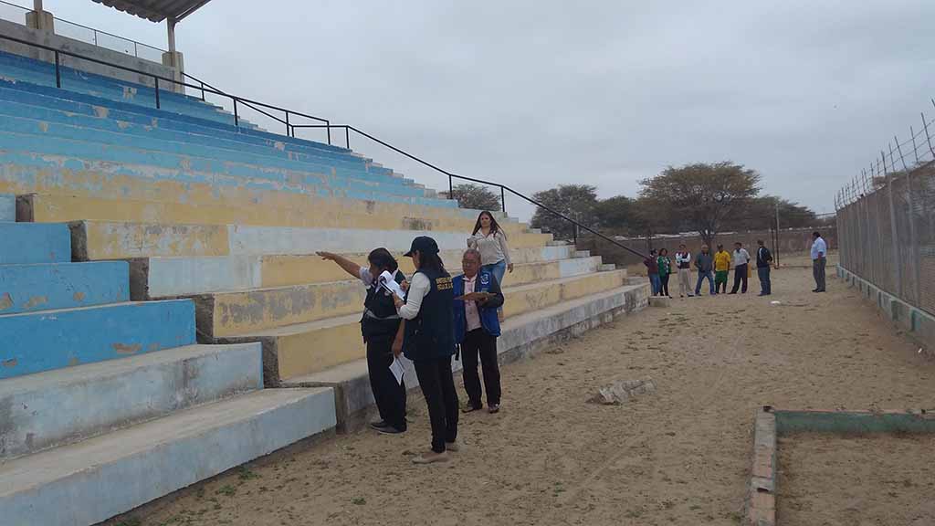 Estadio 'Melanio Coloma' de Bellavista presenta riesgo medio