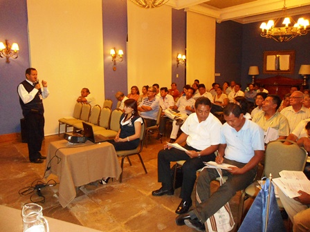 organizaciones reciben capacitacion