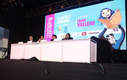 En el auditorio Cesar vallejo