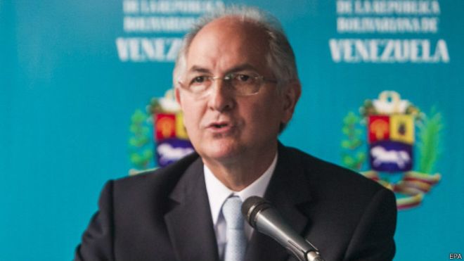 Antonio Ledezma lider venezolano