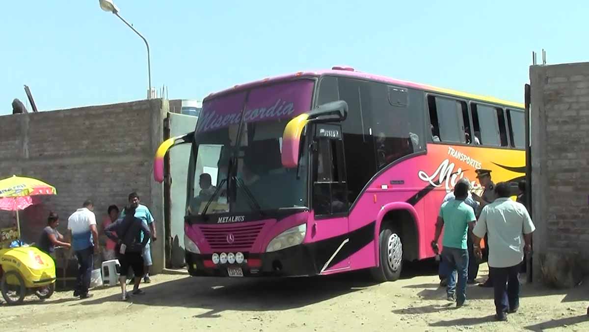 Sullana: Cerrarán calles cercanas a terminales terrestres