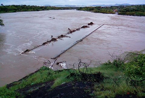 Quebrada Venados creciente