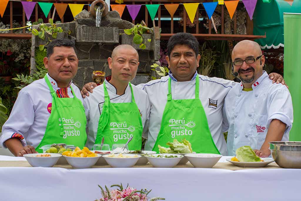 Chef en Lanzamiento de Peru Mucho Gusto 2017