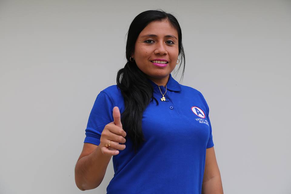 Vicky Peña Gonzales, candidata a alcaldía de Ignacio Escudero