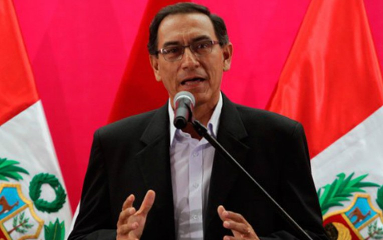 Martin Vizcarra Cornejo, presidente Constitucional del Perú