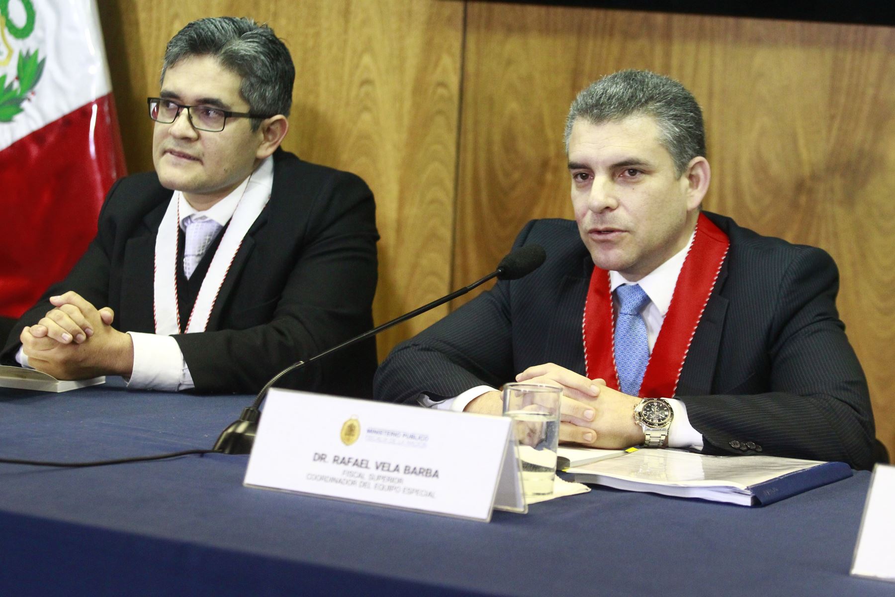 Rafael Vela y Jose Perez, dos fiscales que vienen escribiendo la historia