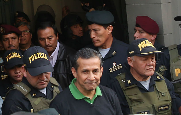 Ollanta Humala preso