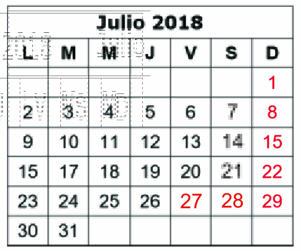 julio 2018