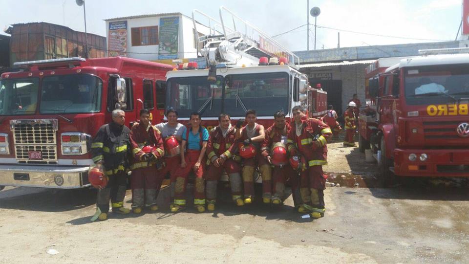 bomberos e