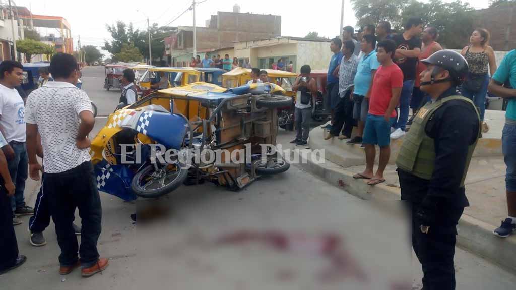 mototaxi accidentada