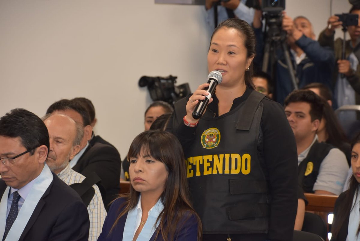 Keiko Fujimori en Sala Penal Nacional