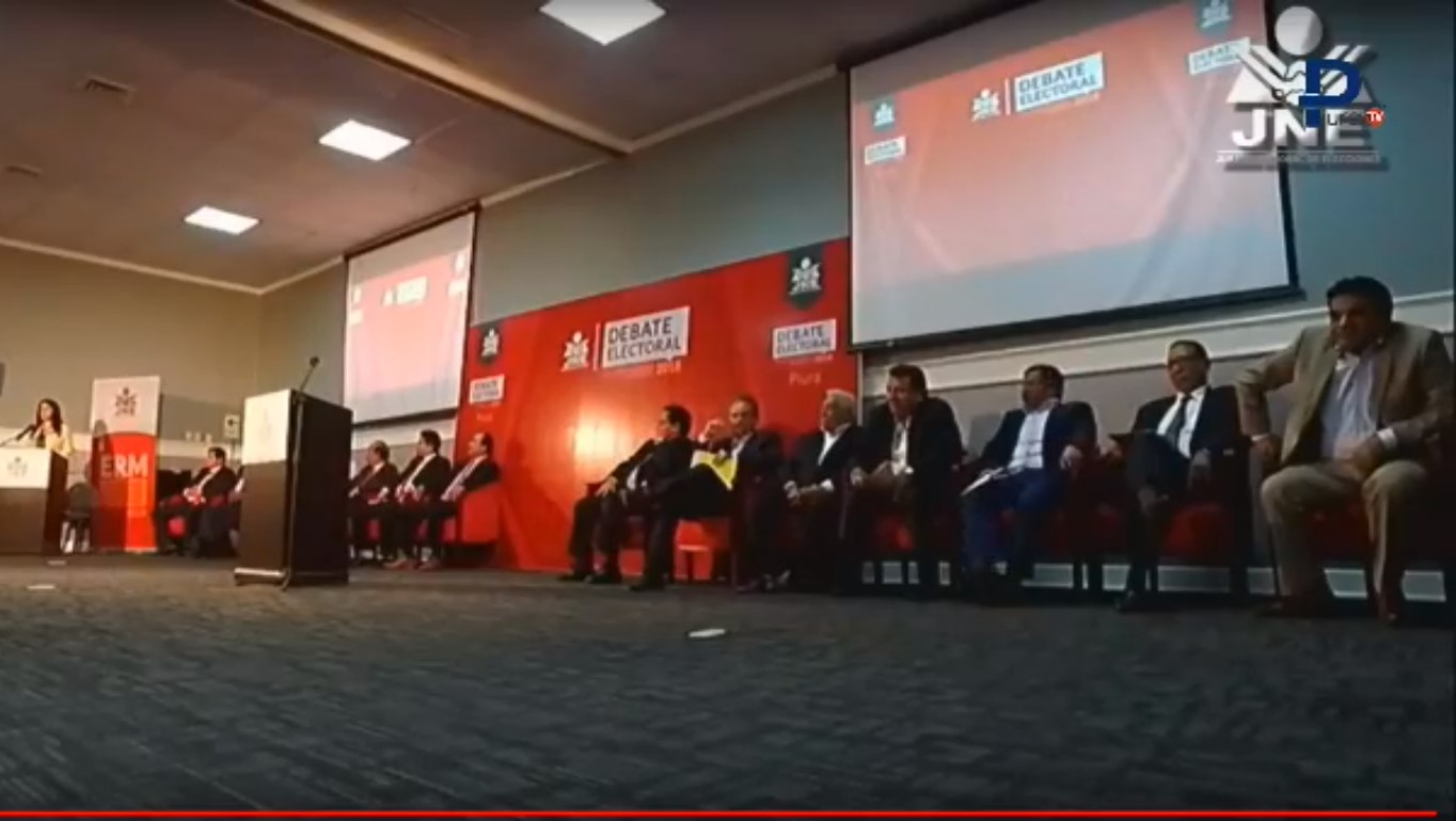 Debate Gobernadores Piura