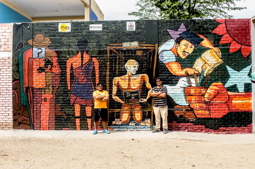Mural Primer Puesto Piura