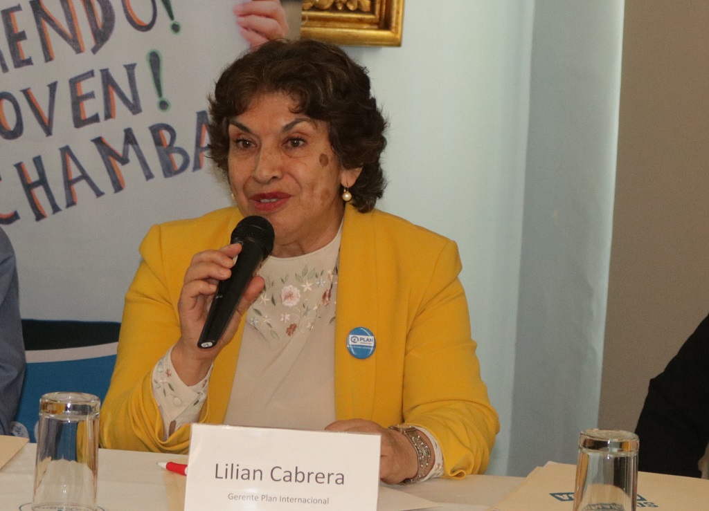 Lilian Cabrera Villar, Gerente de Plan Internacional Piura