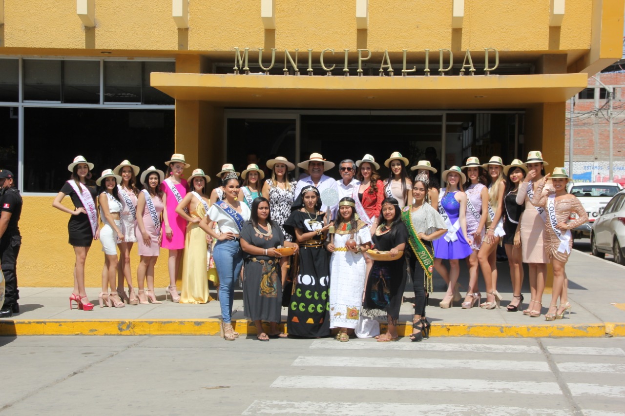 Candidatas a Miss Teen Internacional visitaron Sullana