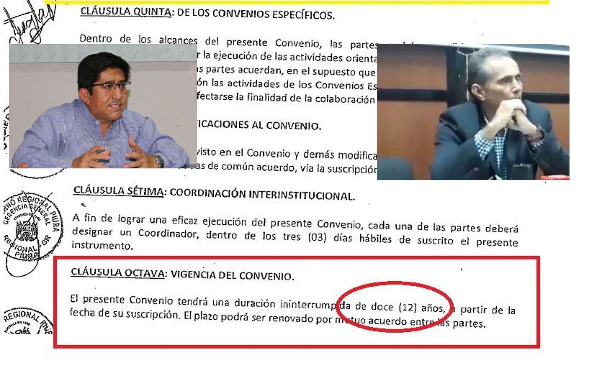 Lios por convenio para funcionamiento de "Hospital Popular Regional"