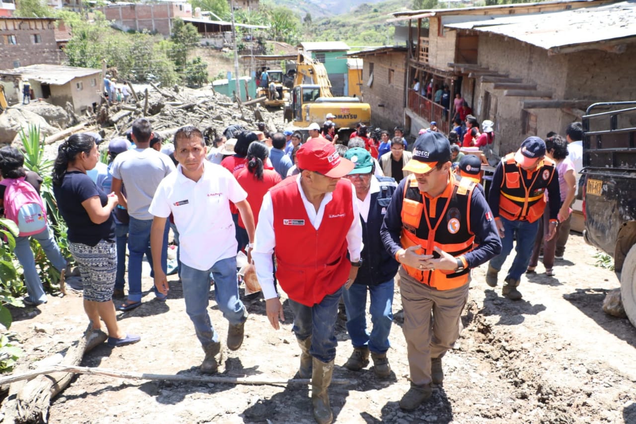 Declararán en emergencia Huancabamba para atender desastre