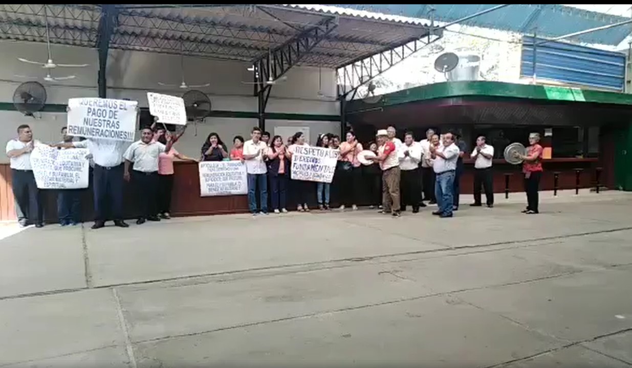 Protesta de trabajadores en subregión Luciano Castillo