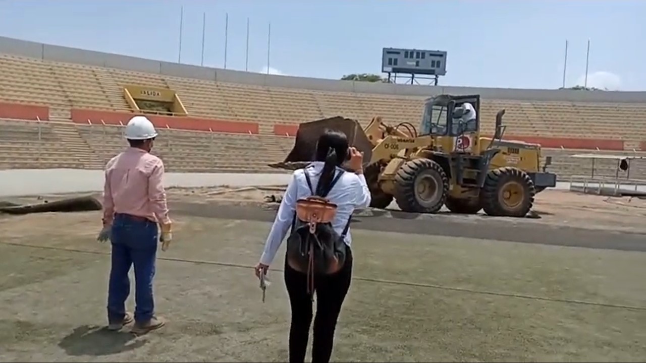 Se iniciaron trabajos de remodelación de Estadio Miguel Grau