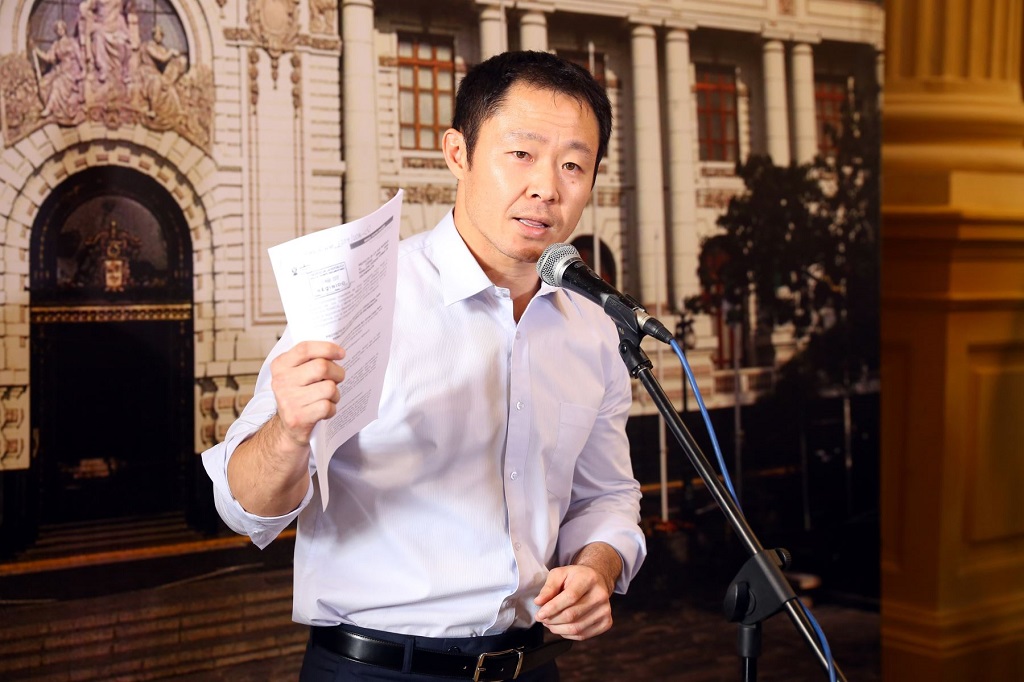 Kenji Fujimori obtuvo la más alta votación, ahora ha sido expulsado de Fuerza Popular