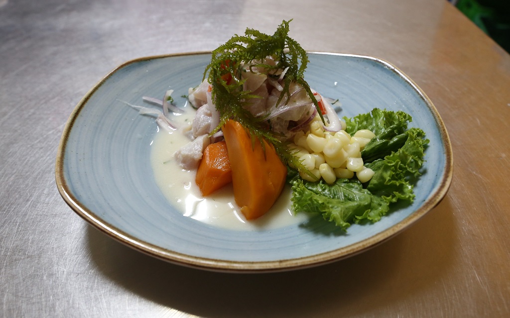 Ceviche de corbina