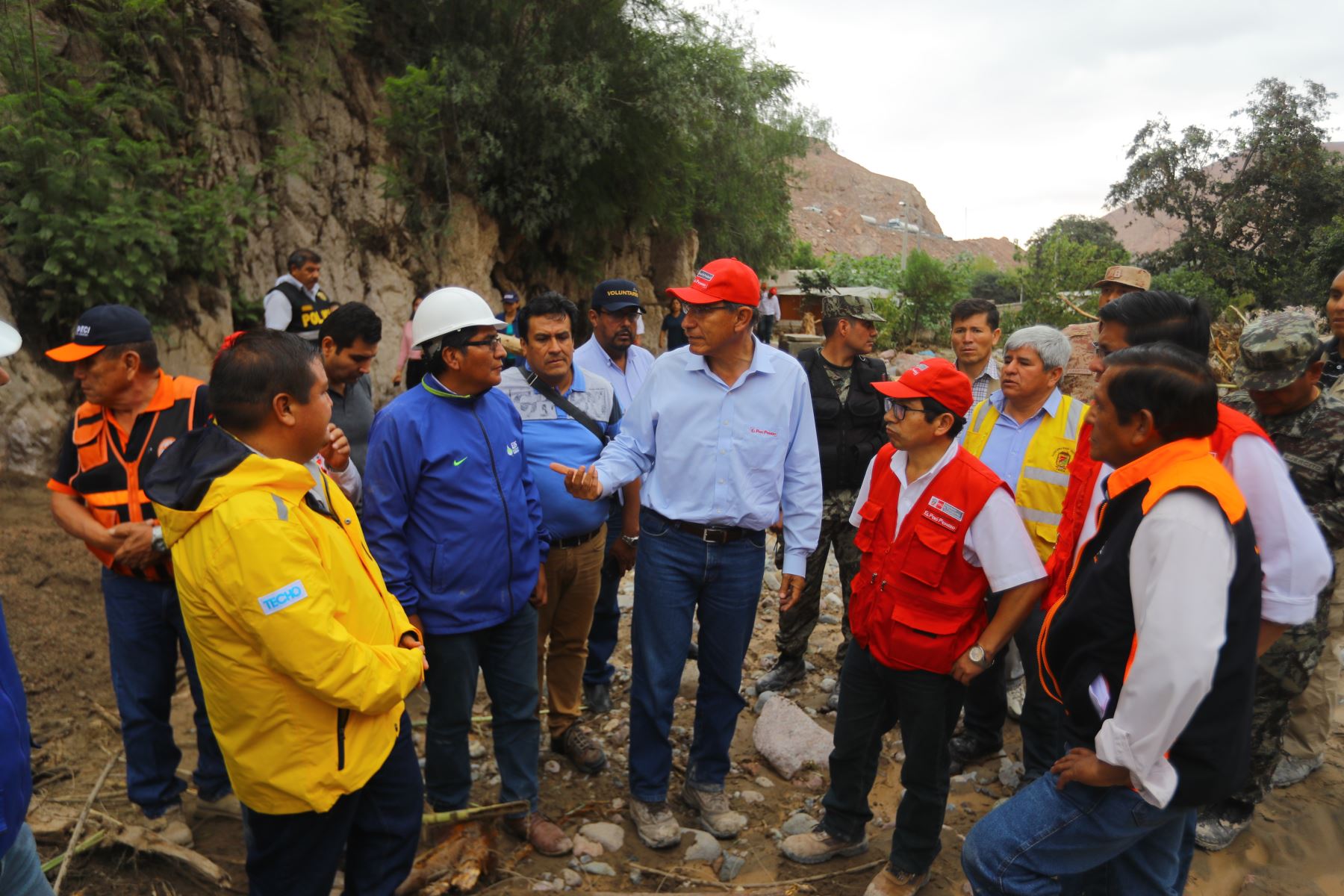 Inspeccionando danos