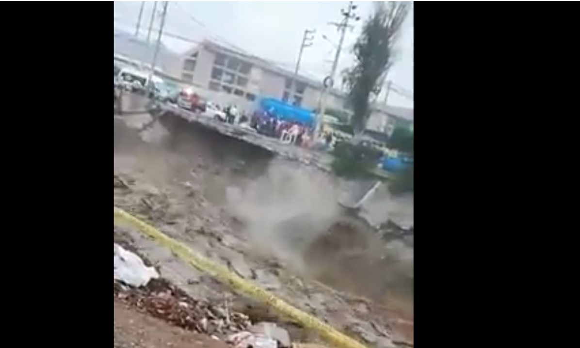 Rio Moquegua causa destrozos en región 