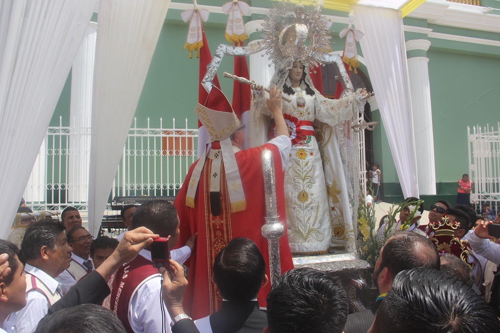 Virgen de Las Mercedes en Catacaos