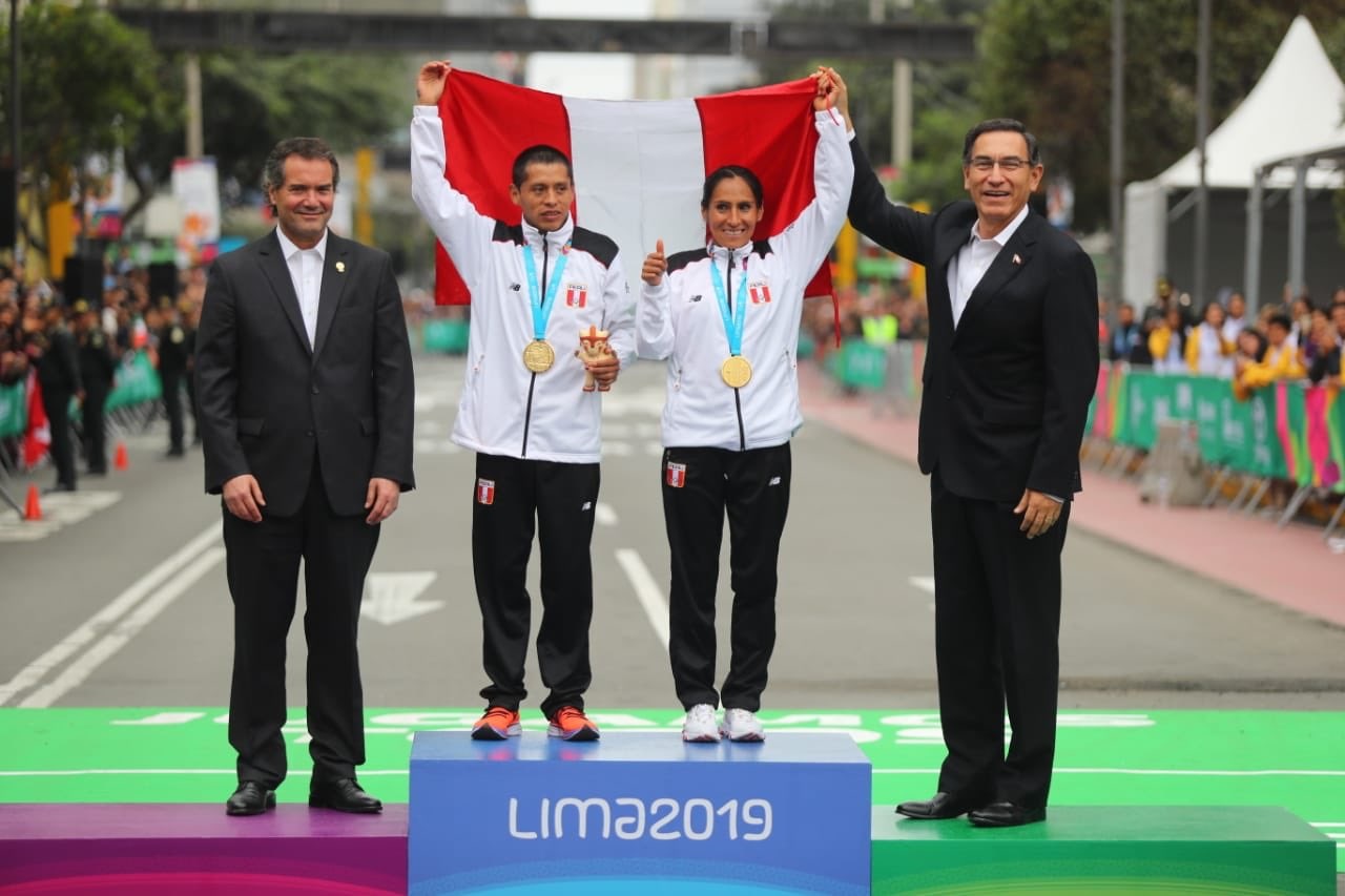 Glady Tejeda y ganaron Medalla Oro en Panamericanos