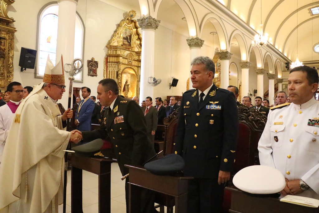 Arzobispo de Piura y Tumbes, realiza Misa y Te Deum por 198 años de Independencia Nacional