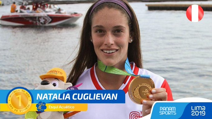 Natalia Cuglievan obtuvo medalla de oro en Panamericanos 2019