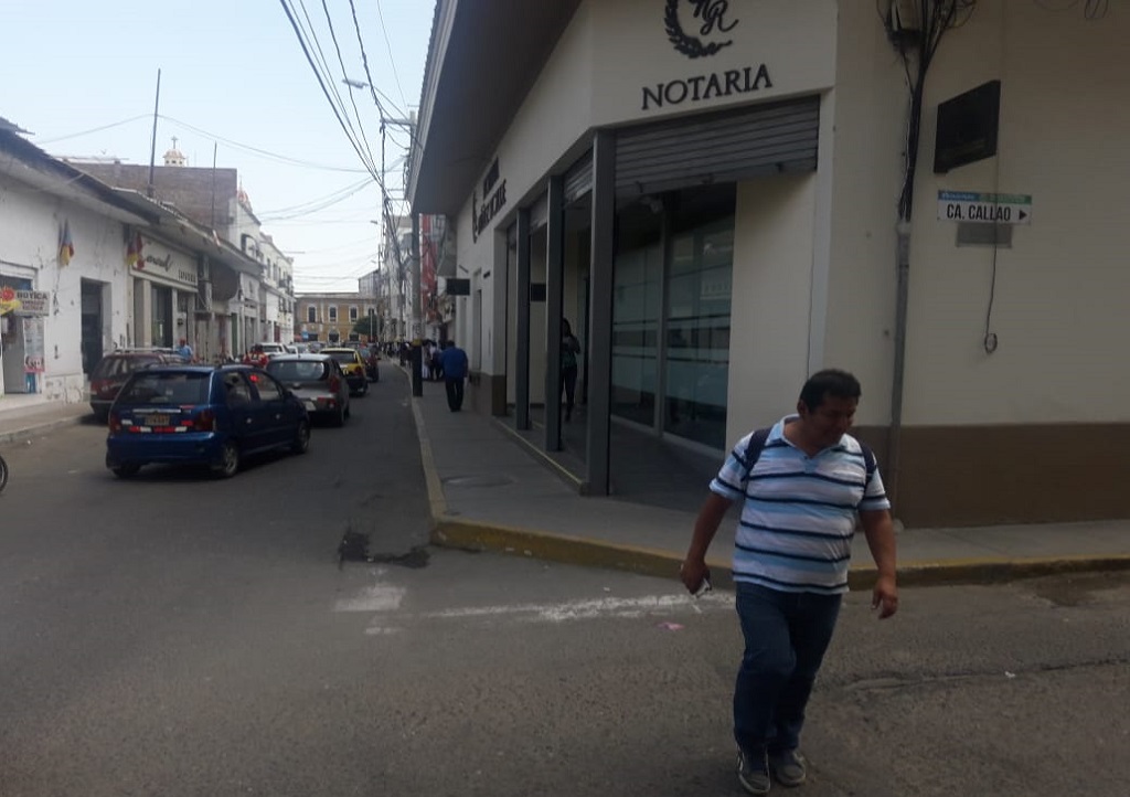 Calle Tacna en la ciudad de Piura | Fotografía El Regional