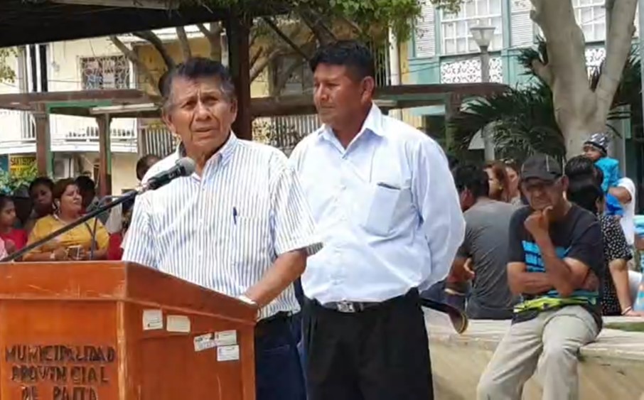 Dirigente de pescadores de Paitra, José María Porras Yamunaqué