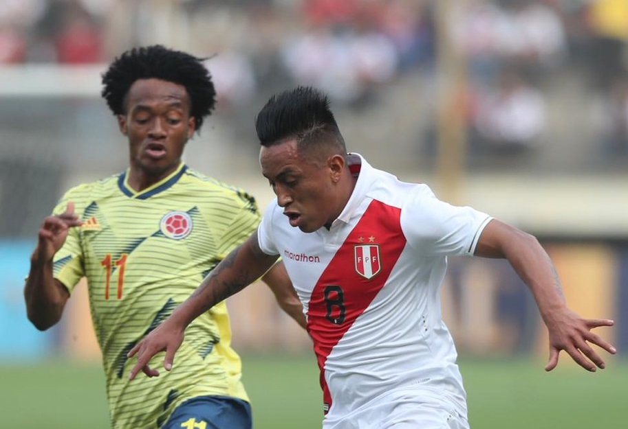 Perú fue goleado en partido amisto por Colombia