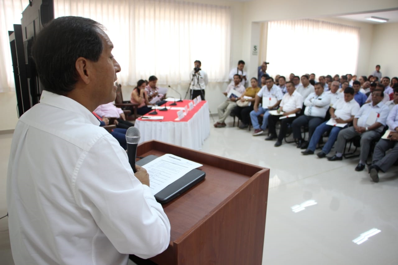 La presencia de Edgar Quispe, director de la ARCC permitió mejorar niveles de coordinación