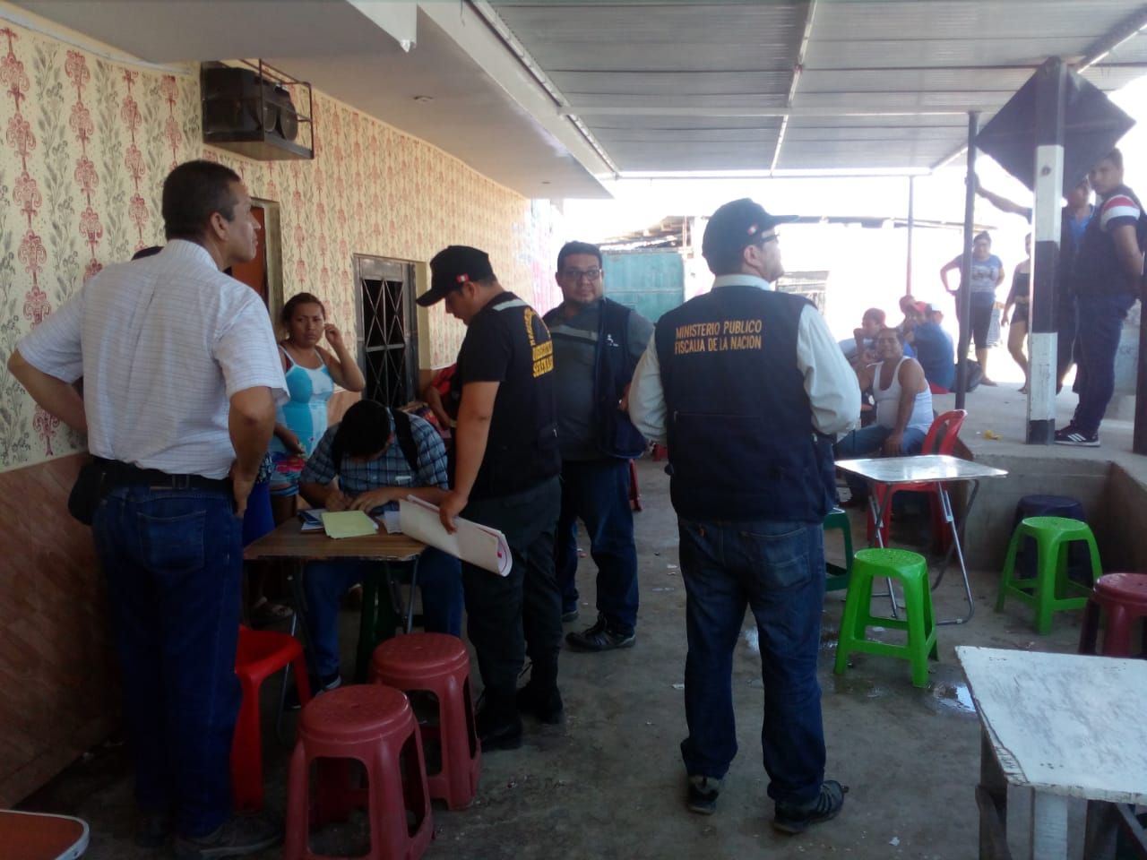 Realizan operativo conjunto en distrito de Querecotillo