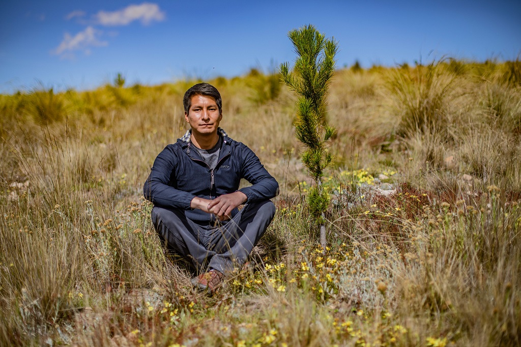 César Taype, el talento del Estado que siembra agua en las alturas de Huancayo