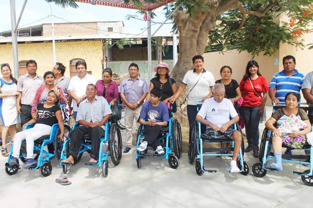 donan sillas de ruedas