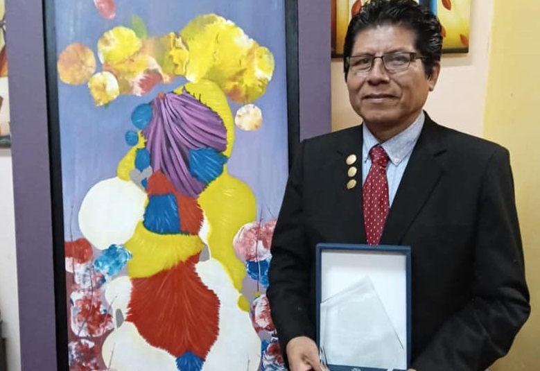 Rigoberto Ipanaqué Gálvez uno de los ganadores de Palmas Magisteriales 2019