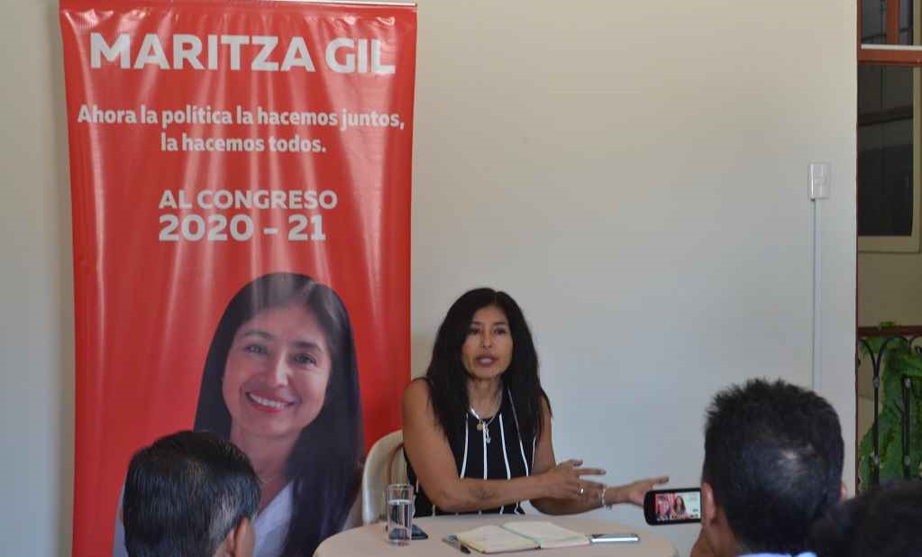 Maritza Gil invoca a la transparencia en elecciones internas de Acción Popular
