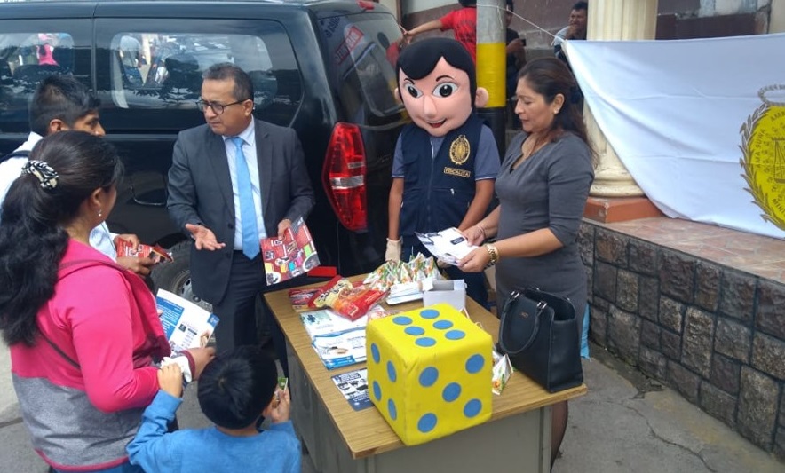 Ministerio Público realizó feria informativa en provincia de Huancabamba