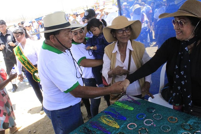 Potencialidades del ganado caprino resaltaron en Expo Feria de Comunidad de Cañas