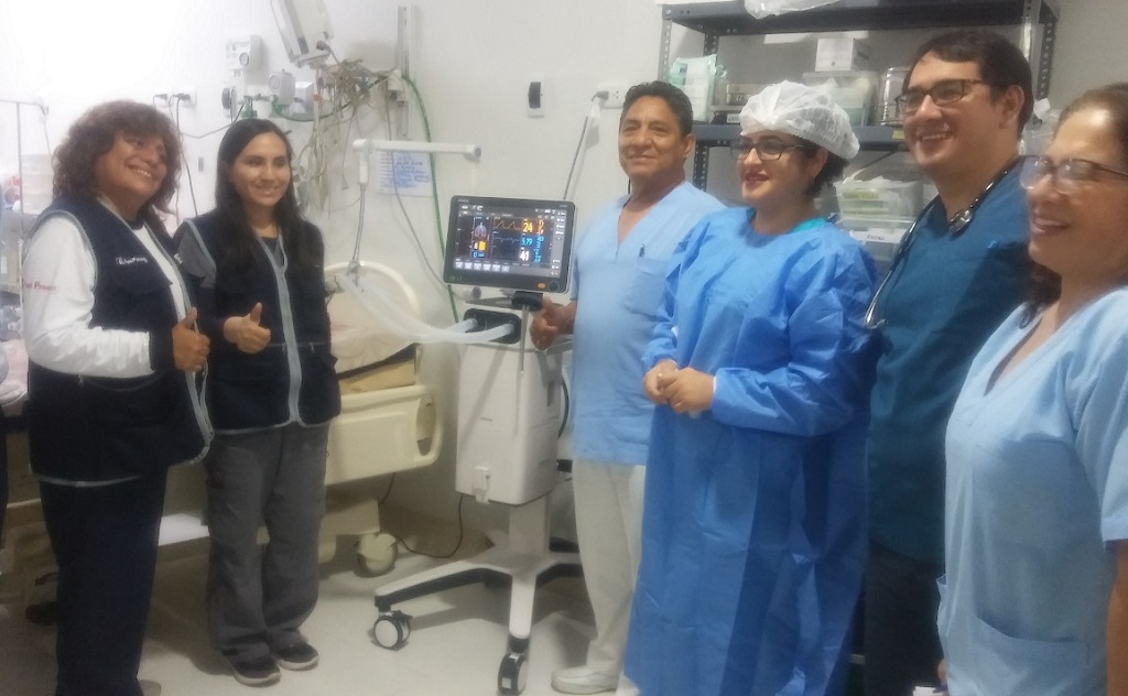 Hospital de Sullana recibe ventilador mecánico para atender emergencias