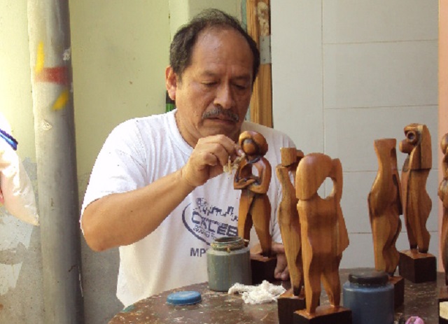 Las obras del artista cataquense Manuel Aquino Ipanaqué