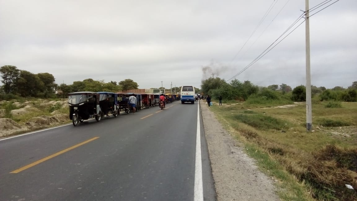 Piura: el paro de la población de Catacaos y Cura Mori