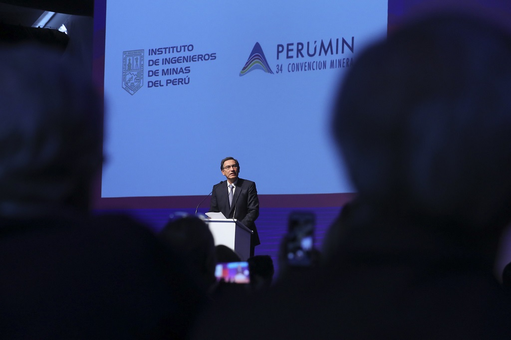 Presidente Martin Vizcarra se pronuncia sobre minería