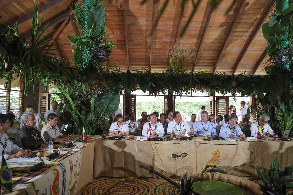 Presidentes en Leticia (Colombia) firman Pacto a favor de la Amazonía