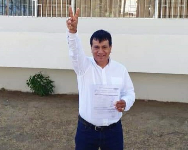 Edward Zarate, candidato de Fuerza Popular