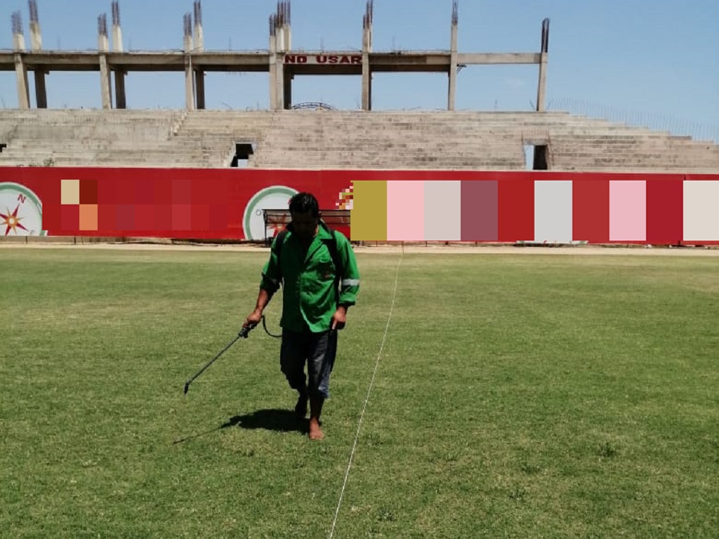 Estadio Municipal Campeones de 36 entra en mantenimiento