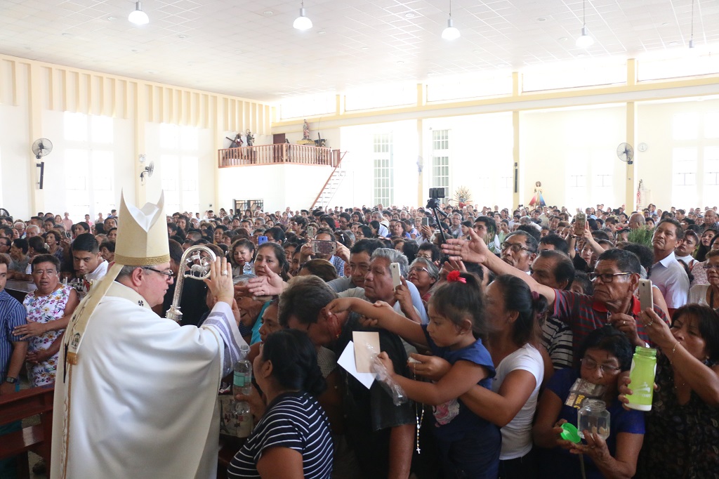 Arzobispo celebra Fiesta del Señor de la Buena Muerte de Chocán en Querecotillo